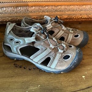 World Wide Sportsman Men's Oasis III Sandals Hiking Trail Brown Size 7